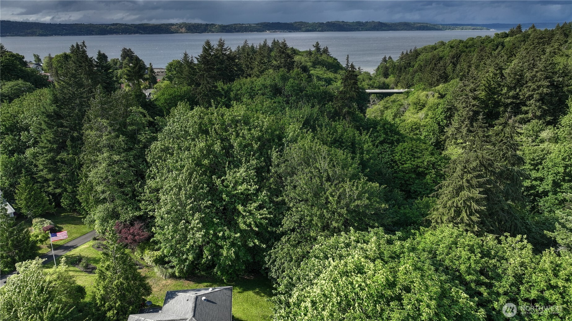 0 Agnes Road Northeast Tacoma, WA 98422 - Photo 7 of 21 an aerial view of a house with a yard
