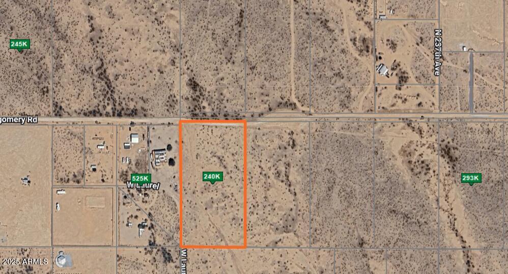 238-xx West Montgomery Road Wittmann, AZ 85361 - Photo 6 of 7 a bathroom with a shower curtain and a shower