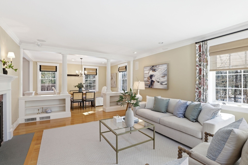 138 Judge Cushing Road Scituate, MA 02066 - Photo 9 of 40 a living room with furniture and a large window