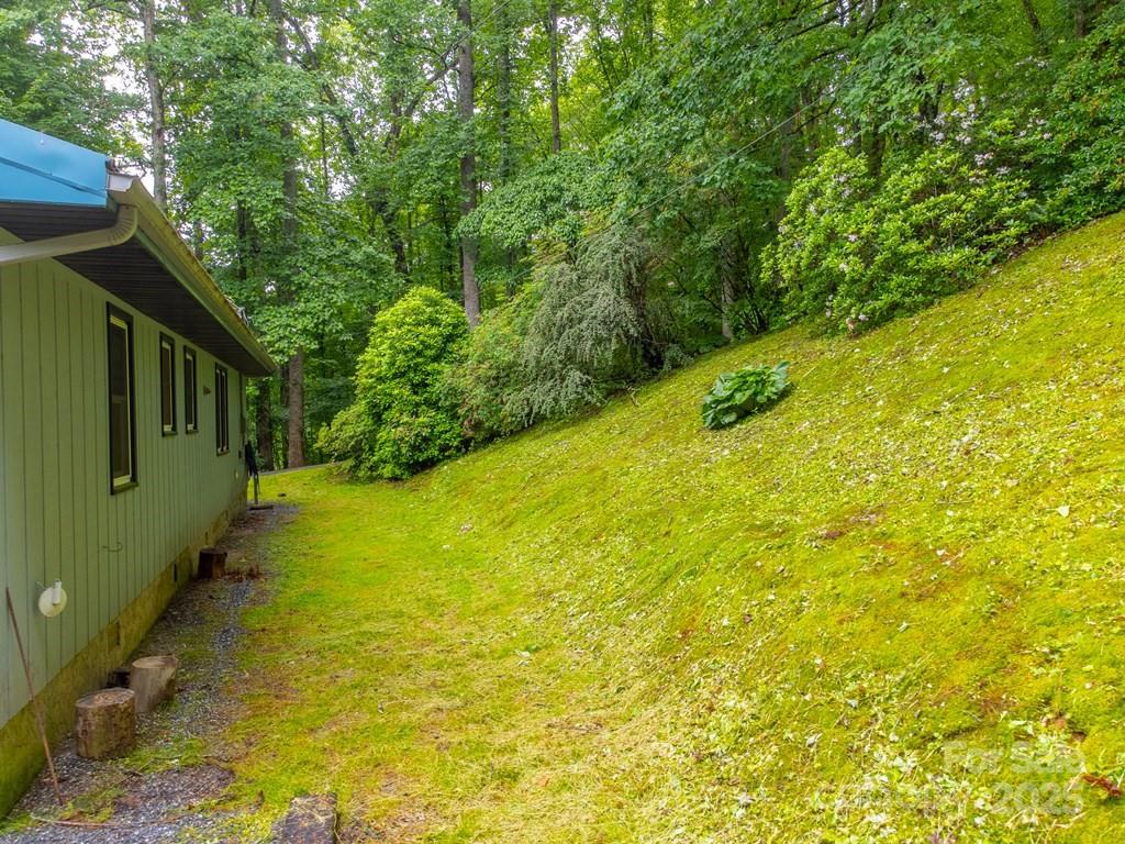 302 Mitchell Road Sylva, NC 28779 - Photo 43 of 48 a view of a yard with an outdoor space