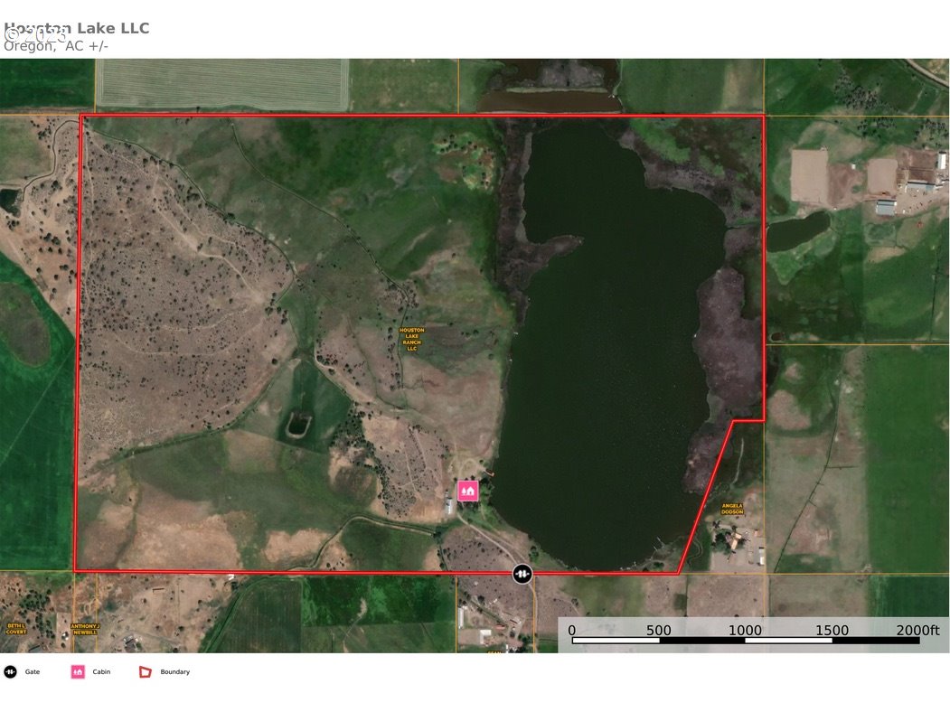 11677 Southwest Houston Lake Road Powell Butte, OR 97753 - Photo 35 of 35 an aerial view of a house