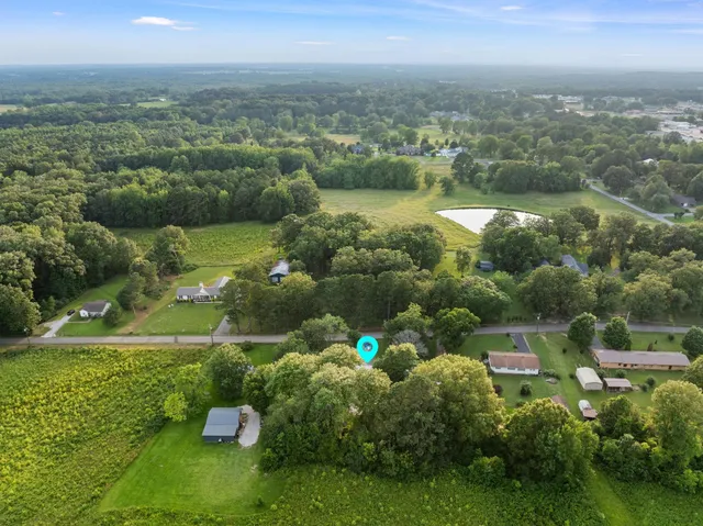 a view of a city with ocean view