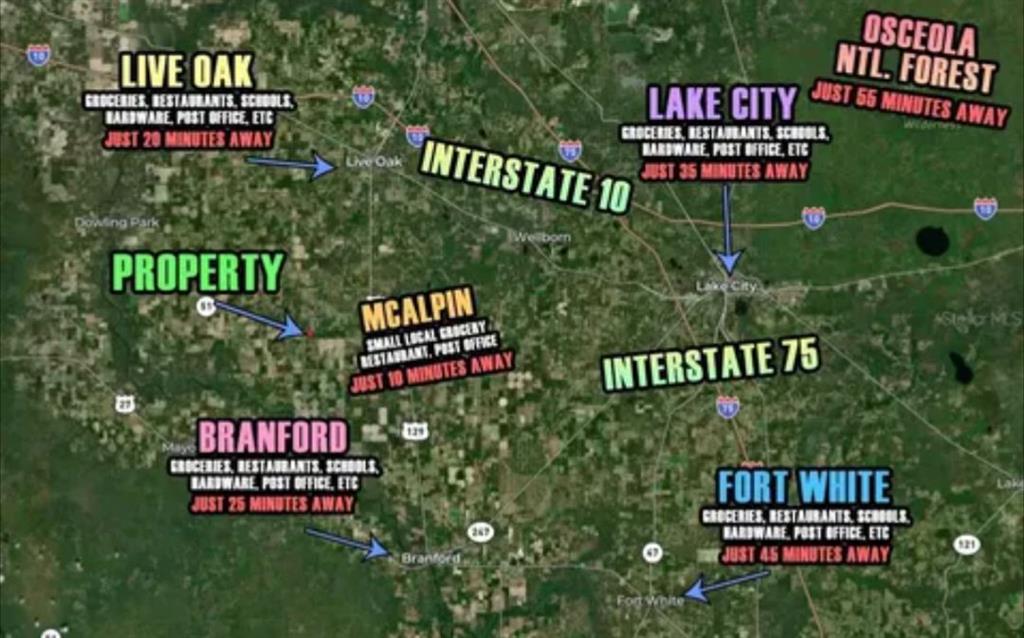 0 164th Street McAlpin, FL 32062 - Photo 4 of 5 a sign that is on a pole