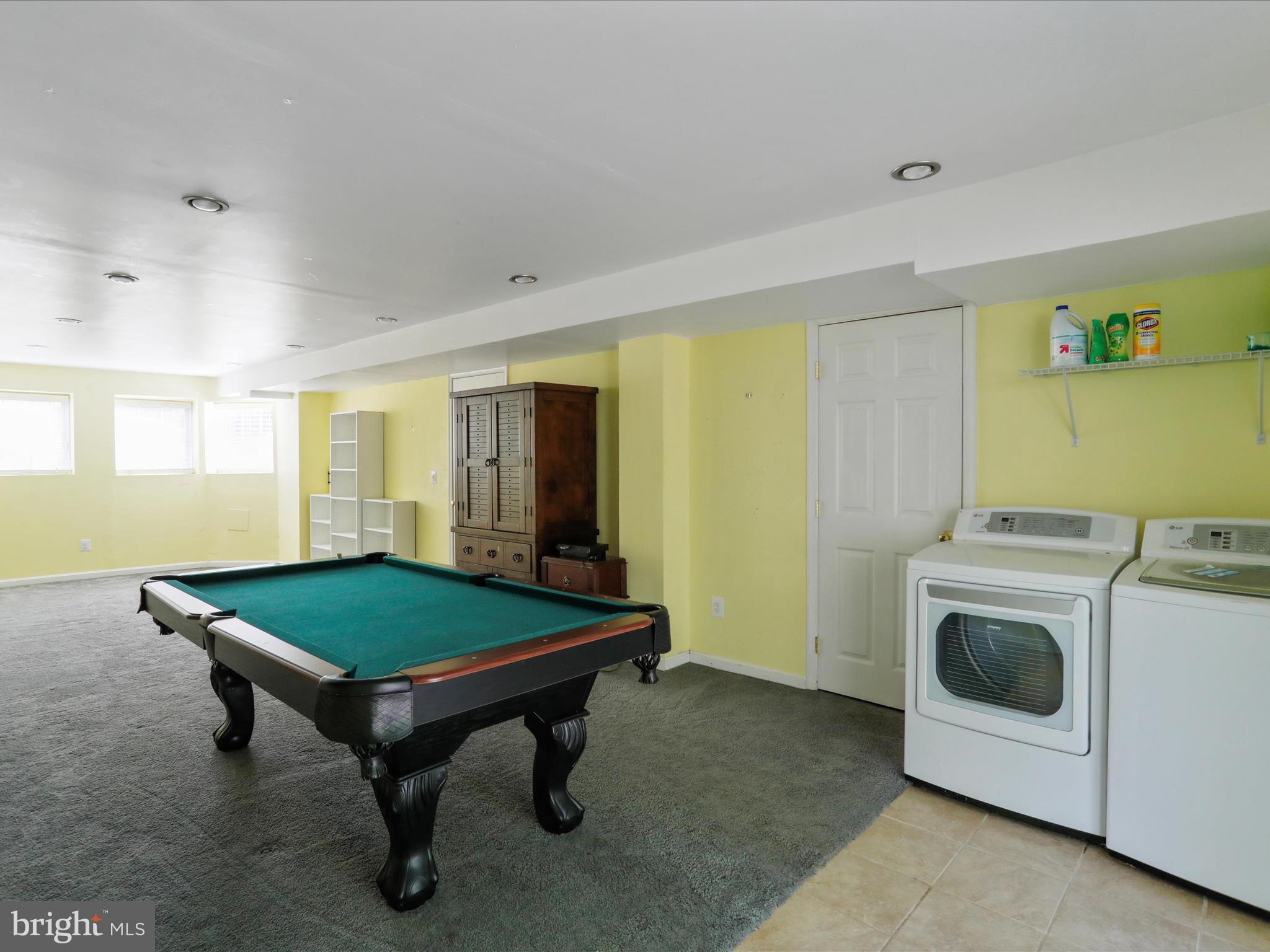 205 Locust Grove Road Front Royal, VA 22630 - Photo 36 of 53 Basement rec room and laundry