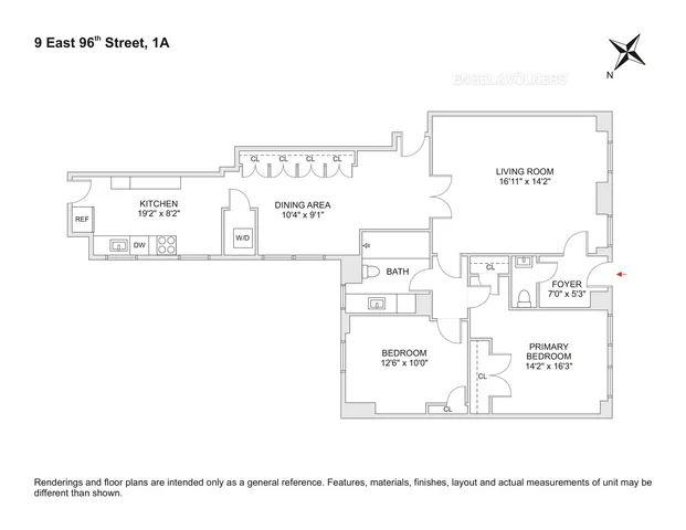 $1,195,000 | 9 East 96th Street, Unit 1A | Upper East Side