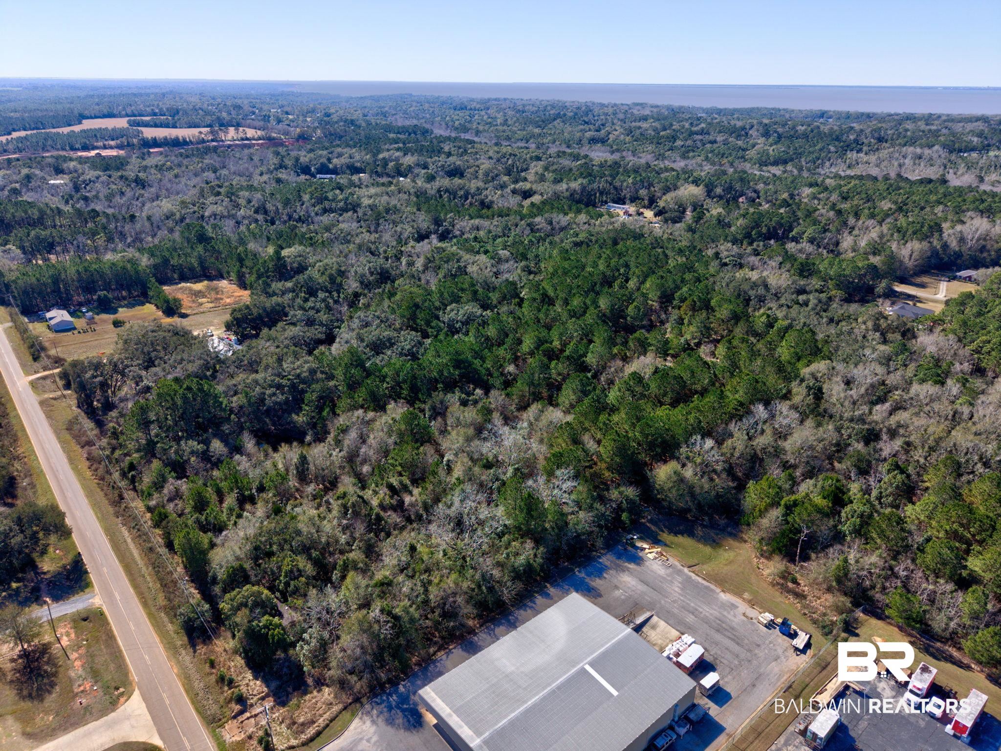 25280 Friendship Road Daphne, AL 36526 - Photo 17 of 34 View of property location featuring a heavily wooded area
