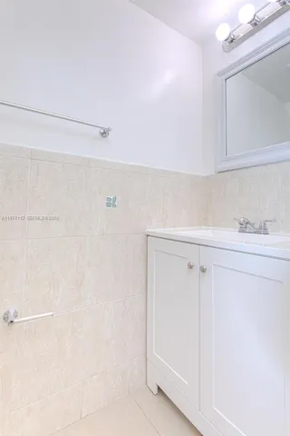 a view of white cabinets