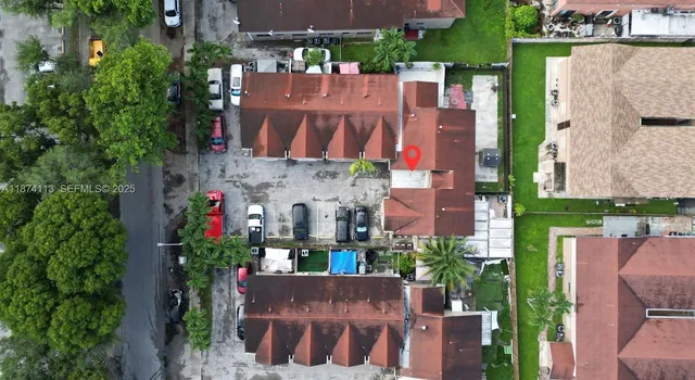 a view of front door