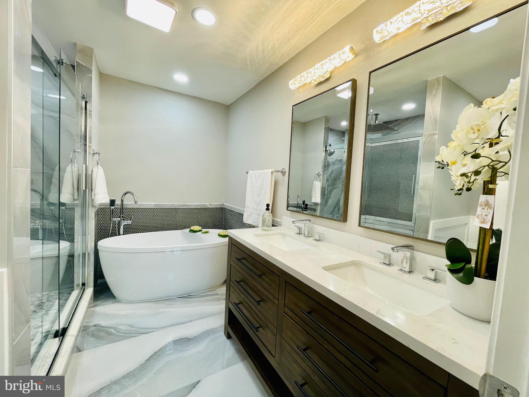 6378 English Ivy Way Springfield, VA 22152 - Photo 27 of 49 Master Bath with Dual Sink