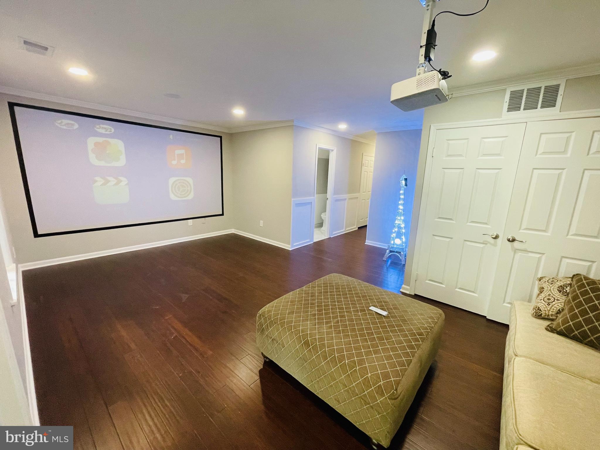 6378 English Ivy Way Springfield, VA 22152 - Photo 39 of 49 Theatre Room/ Family Room