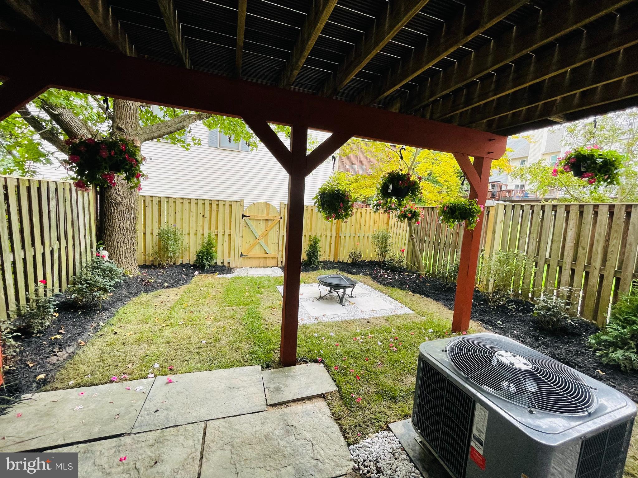 6378 English Ivy Way Springfield, VA 22152 - Photo 41 of 49 Rose Garden in Backyard