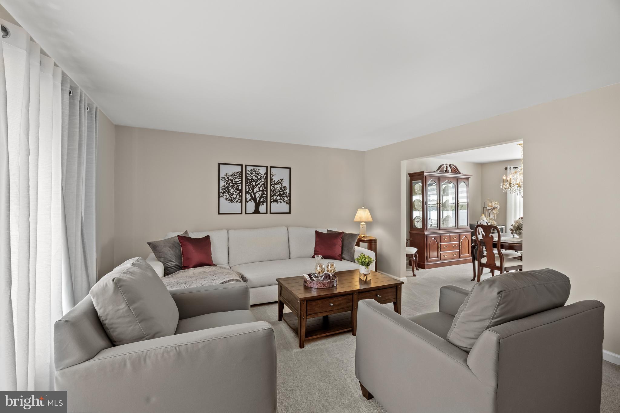 52 Yale Road Marlton, NJ 08053 - Photo 8 of 39 a living room with furniture and a large window