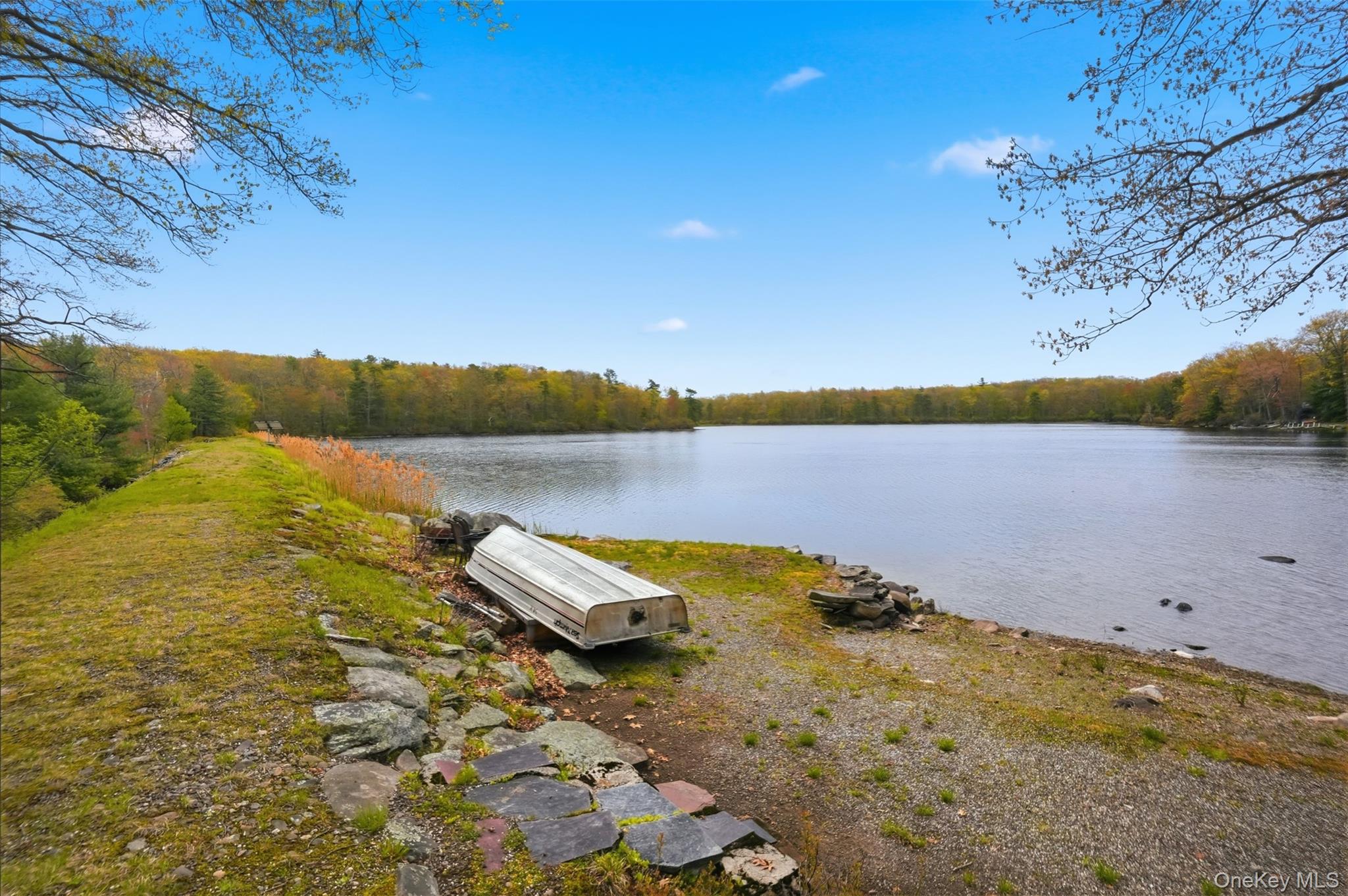 8 Division Road Wurtsboro, NY 12790 - Photo 4 of 50 The berm of the dam - a place to hang and store your boat.