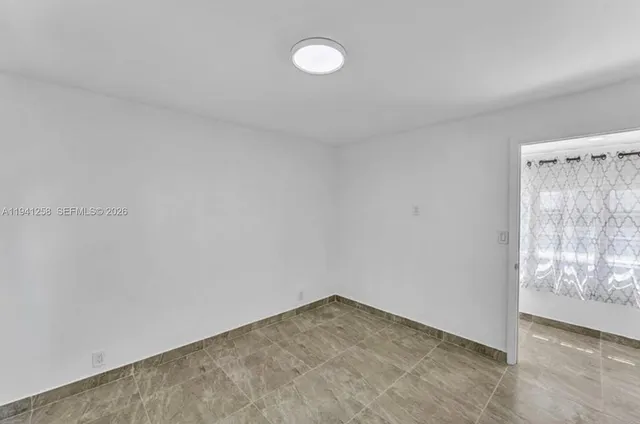 a view of empty room