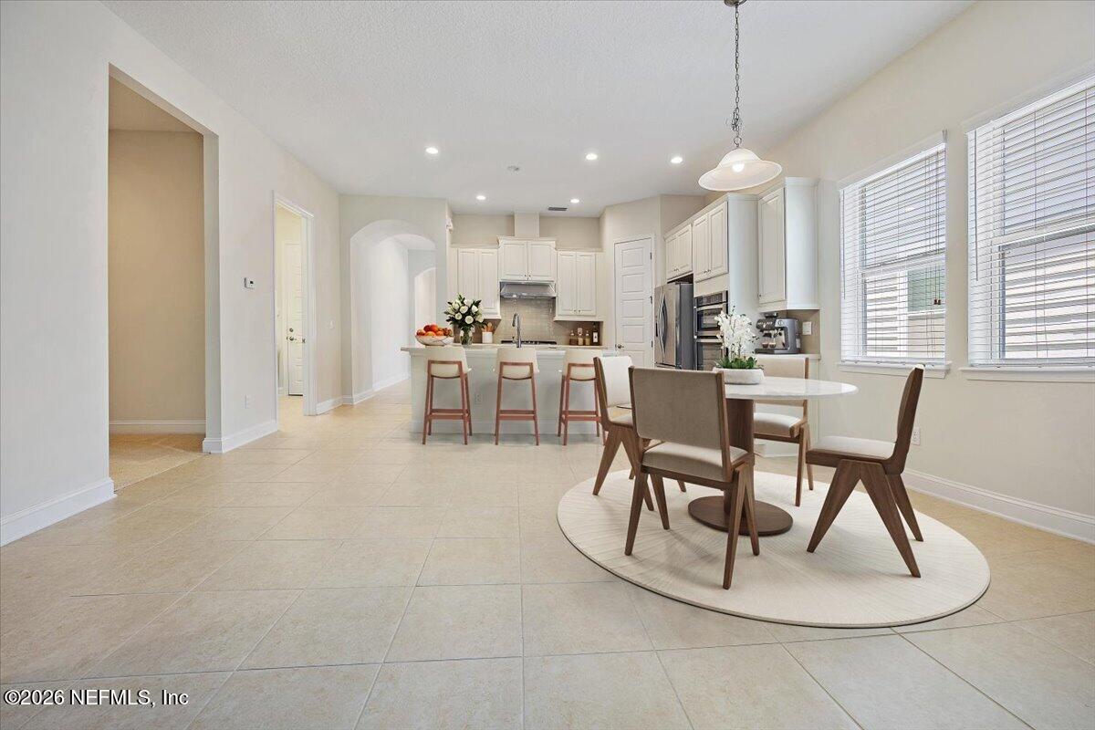 381 Pelican Pointe Road Ponte Vedra, FL 32081 - Photo 7 of 34 07-Breakfast Dining Virtually Staged