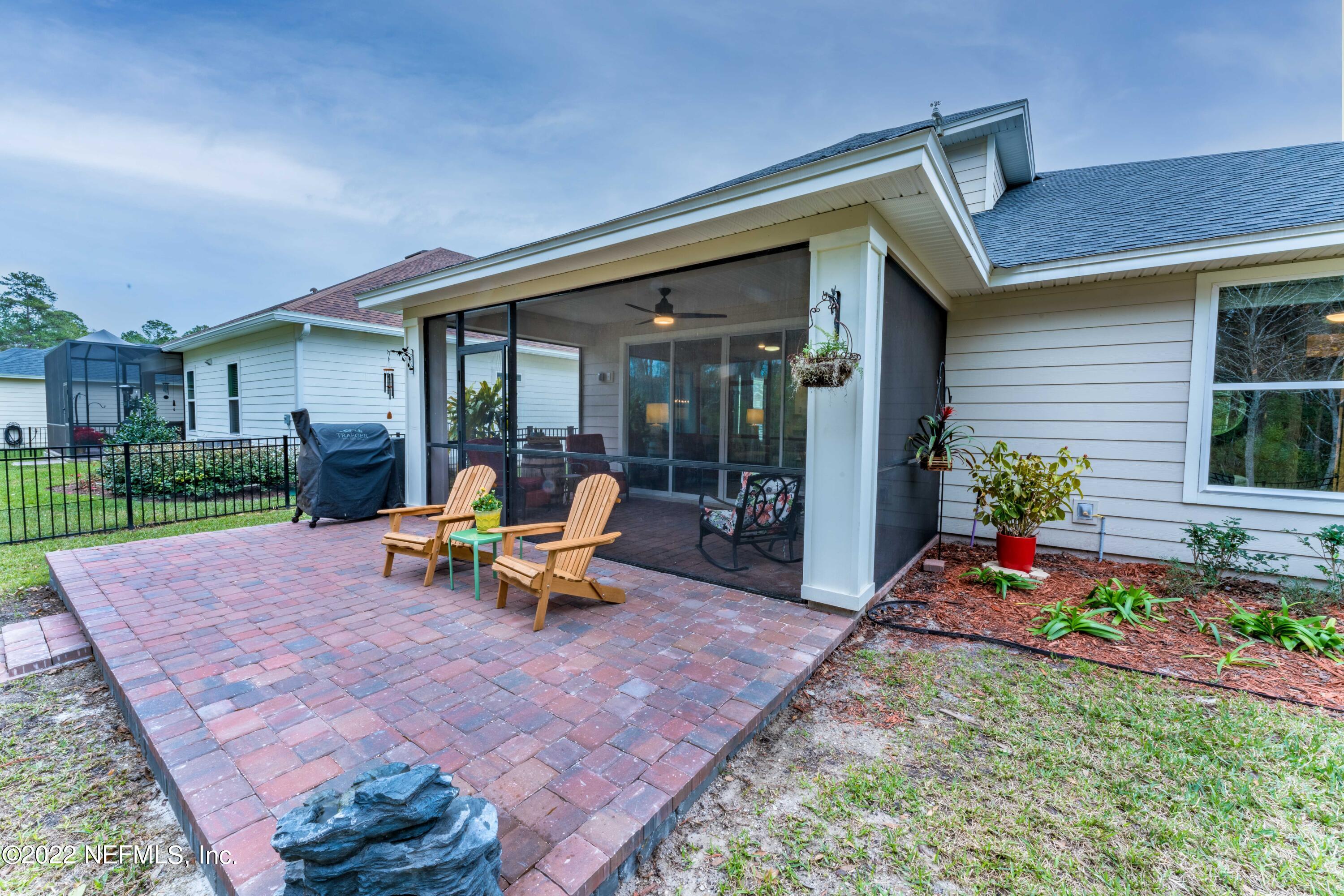 211 Orchard Lane St. Augustine, FL 32095 - Photo 42 of 59 a garden view with a seating space