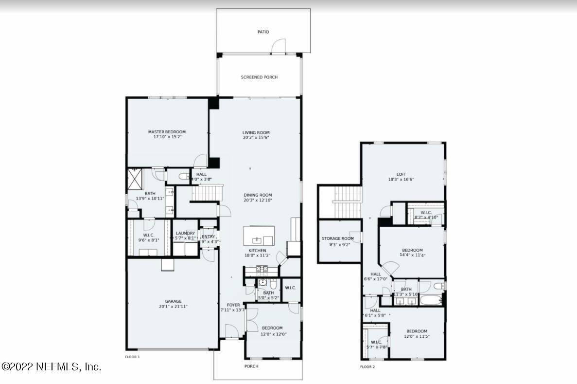 211 Orchard Lane St. Augustine, FL 32095 - Photo 59 of 59 Floorplan