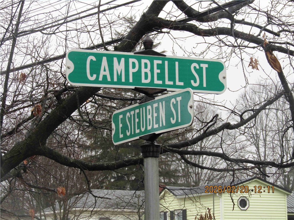 2 Campbell Street Bath, NY 14810 - Photo 18 of 20 Street Sign
