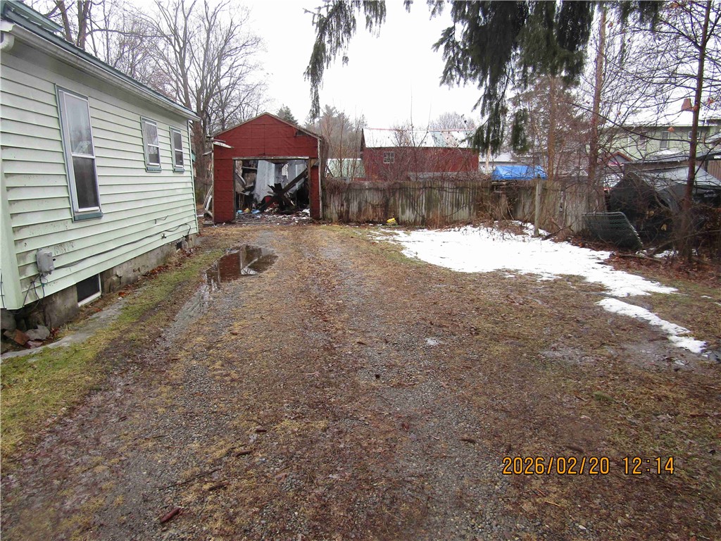 2 Campbell Street Bath, NY 14810 - Photo 4 of 20 Parking area Driveway