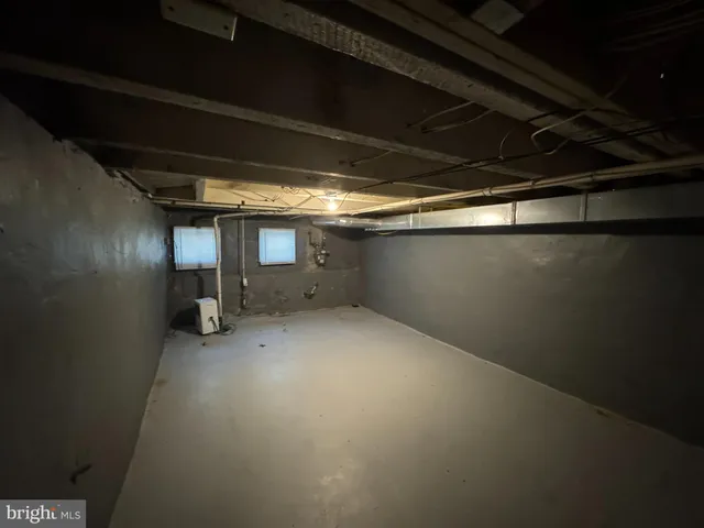 a view of water heater room