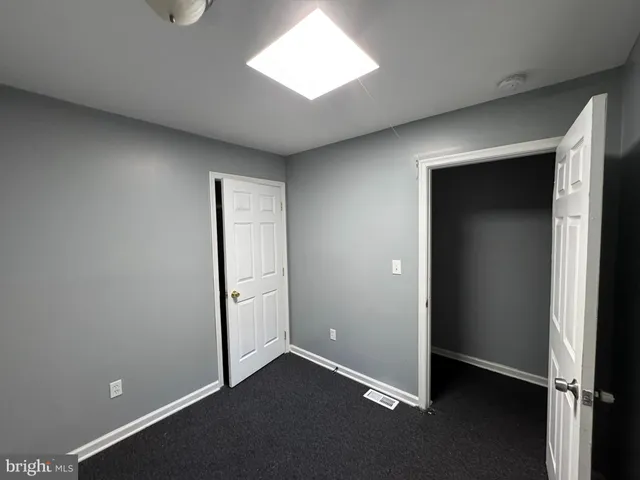 a view of hallway with stairs
