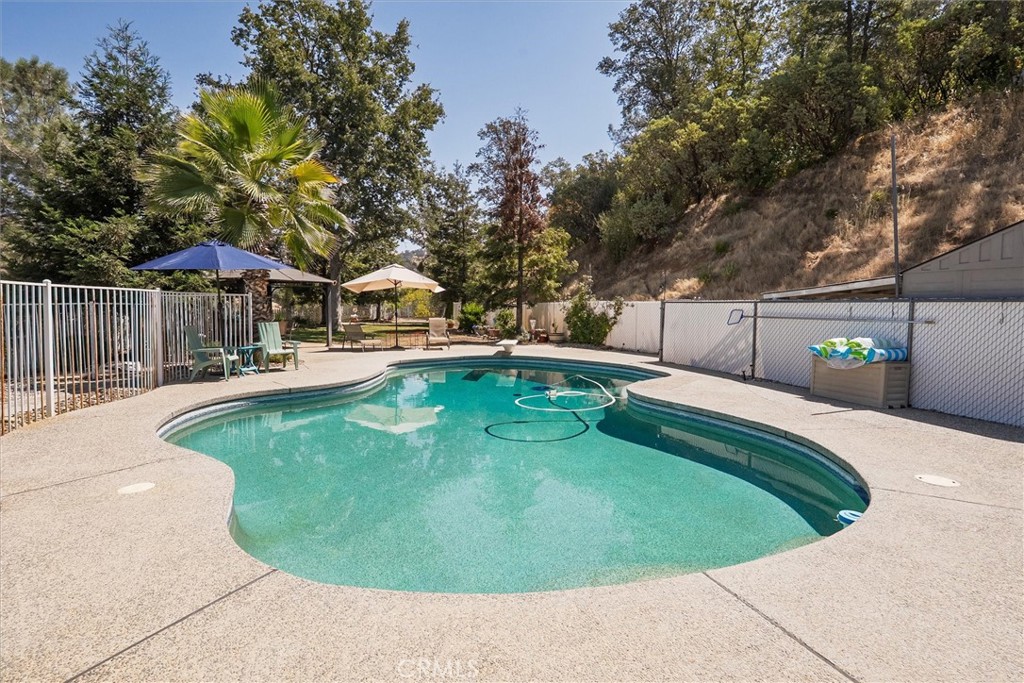 46455 Konklin Road Coarsegold, CA 93614 - Photo 35 of 46 a view of a swimming pool with a patio