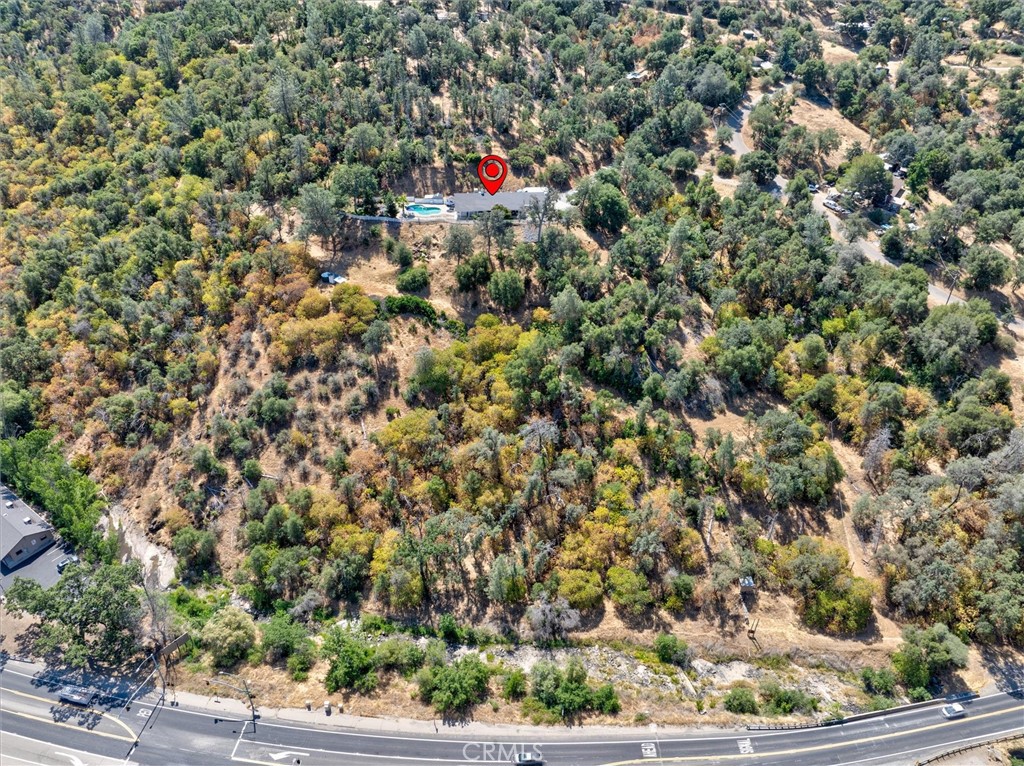 46455 Konklin Road Coarsegold, CA 93614 - Photo 44 of 46 an aerial view of house with yard and trees