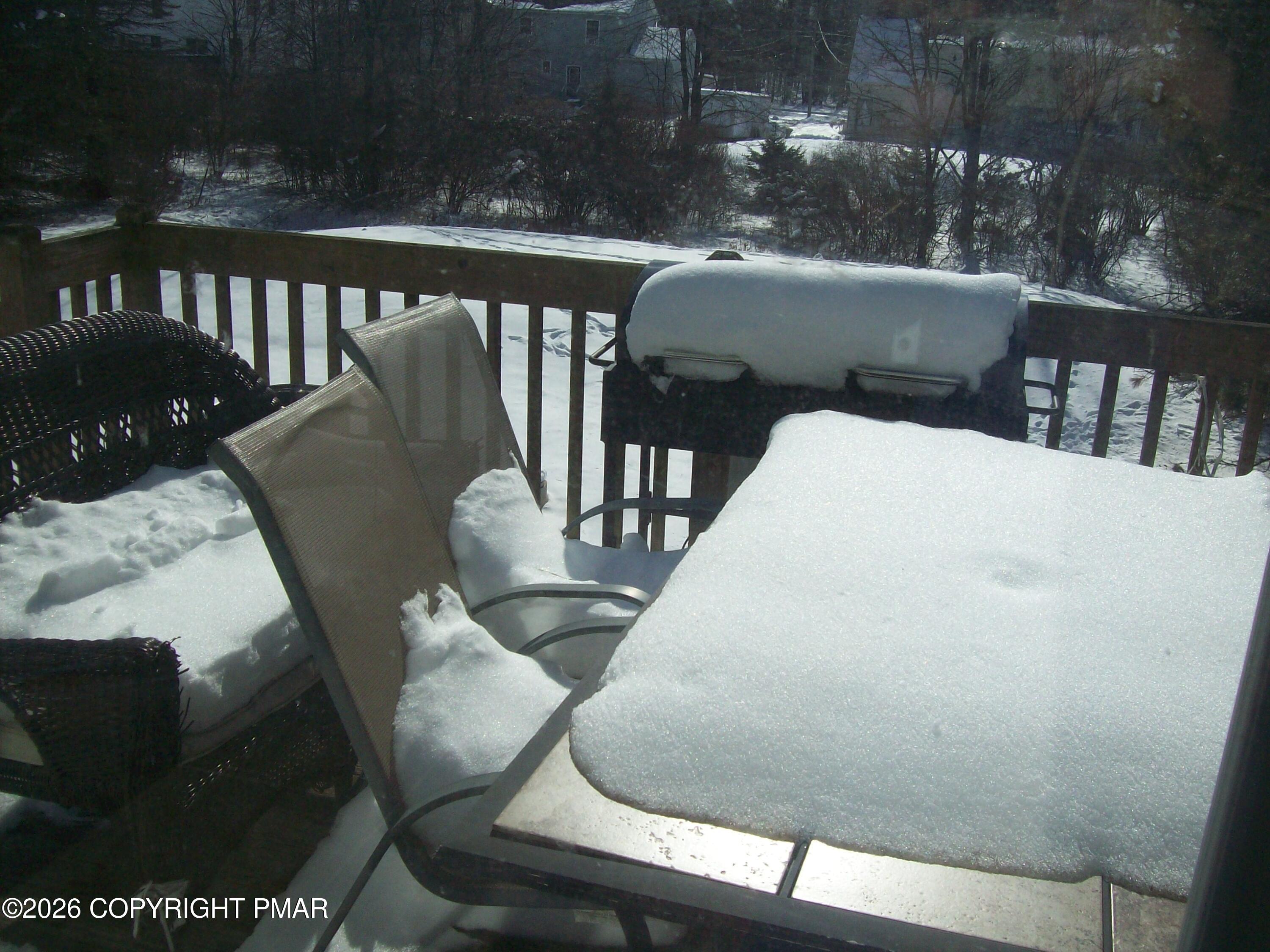 128 Bull Run Long Pond, PA 18334 - Photo 11 of 30 back deck