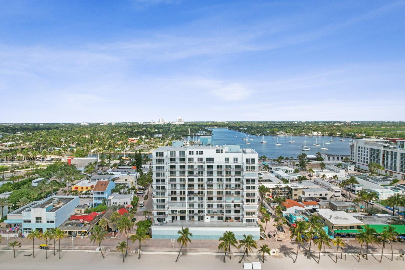 400 North Surf Road, Unit 305 Hollywood, FL 33019 - Photo 40 of 41 Aerial