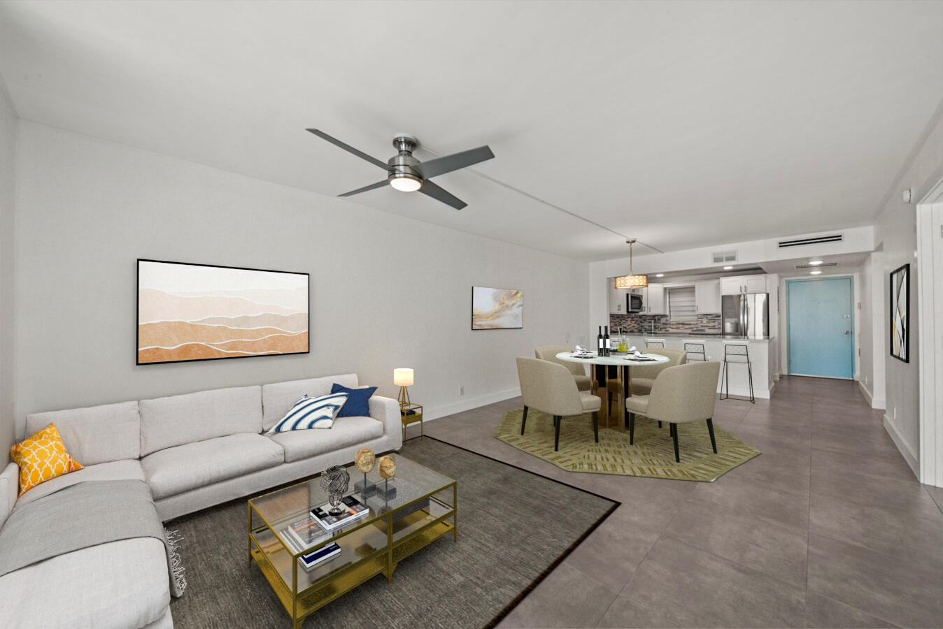 400 North Surf Road, Unit 305 Hollywood, FL 33019 - Photo 4 of 41 Neutral Flooring