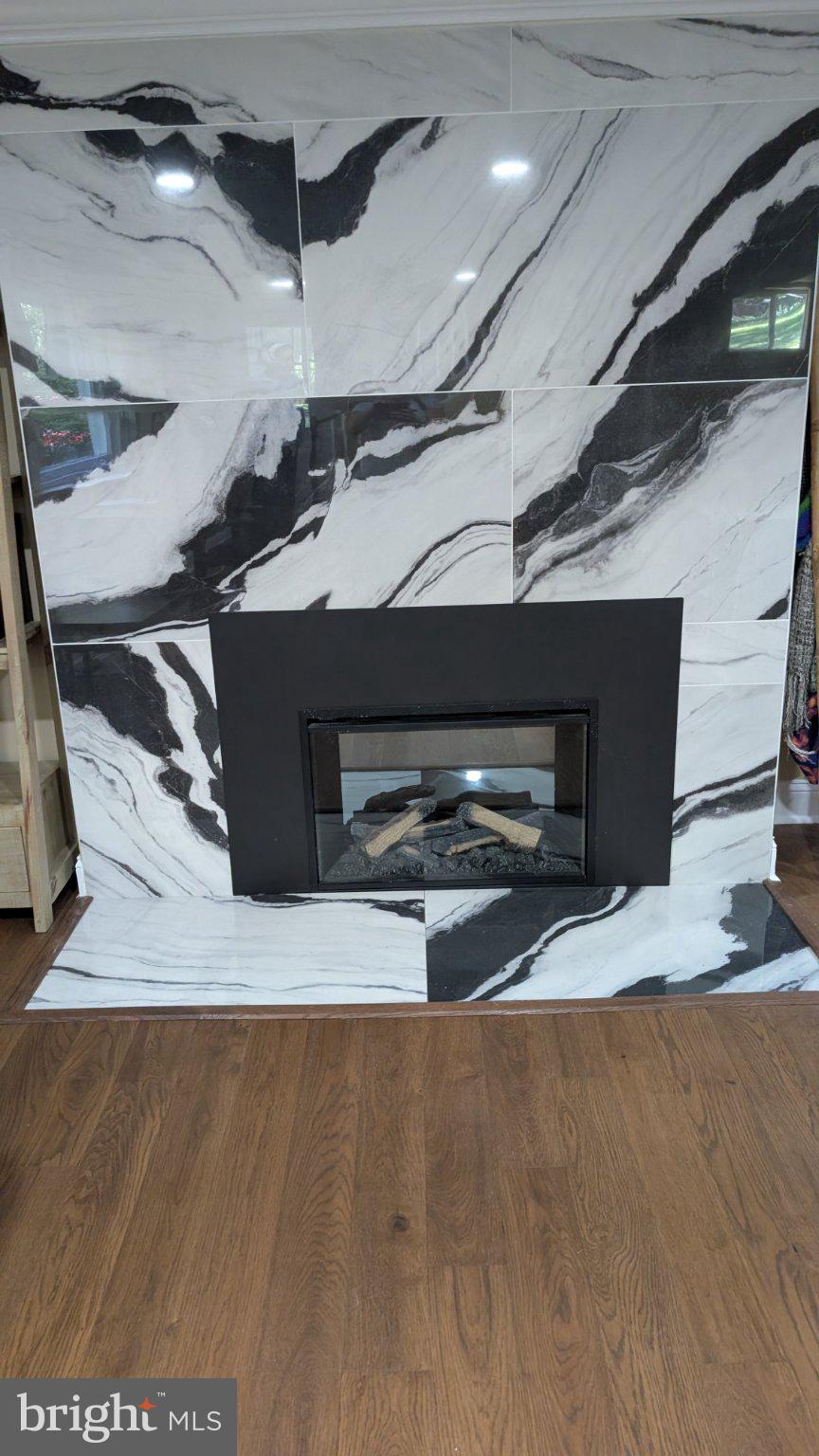 15715 Tierra Drive Silver Spring, MD 20906 - Photo 27 of 40 Elegant marble fireplace centerpiece.