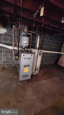 a view of water heater room