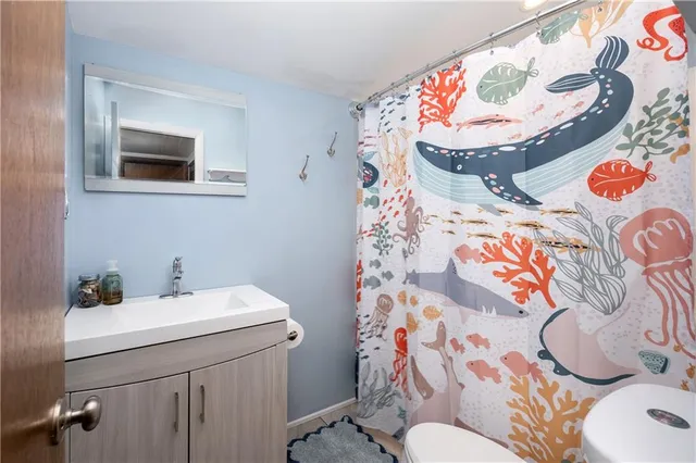 a view of empty room