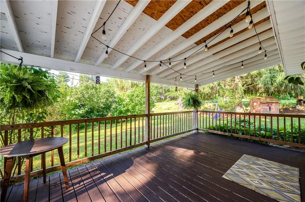 809 West Old Rte 422 Butler, PA 16001 - Photo 26 of 31 a view of a porch with wooden floor in front of house
