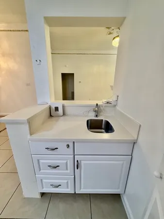 a sink with a stove top oven