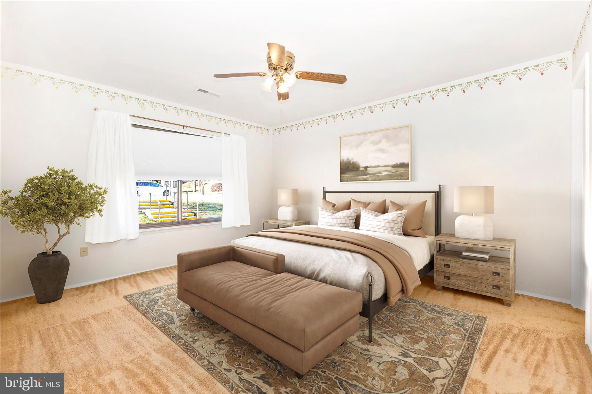 3116 Adderley Court, Unit 245C Silver Spring, MD 20906 - Photo 19 of 73 Primmary Bedroom Virtually Staged