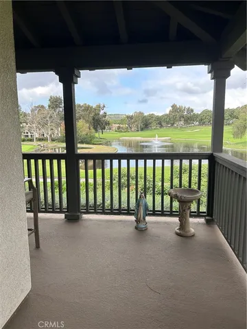 a view of swimming pool from balcony