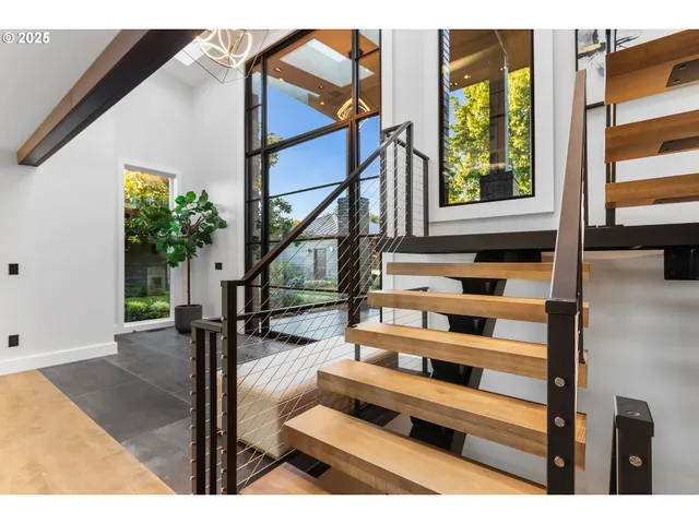 a view of entryway and hall