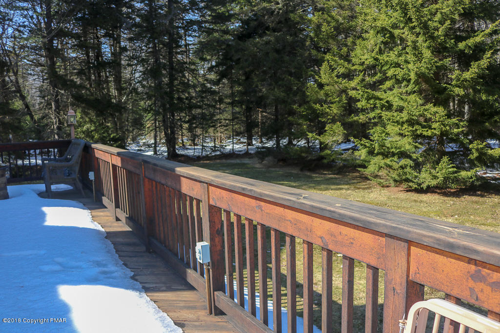 402 Sawmill Road Pocono Lake, PA 18347 - Photo 24 of 42 back deck