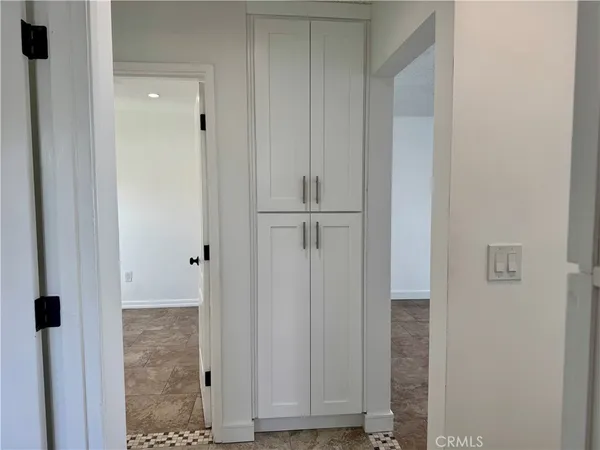 a view of front door