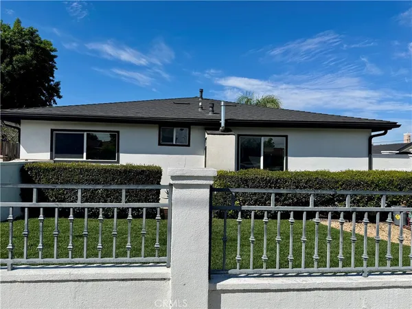 a view of a house with a balcony