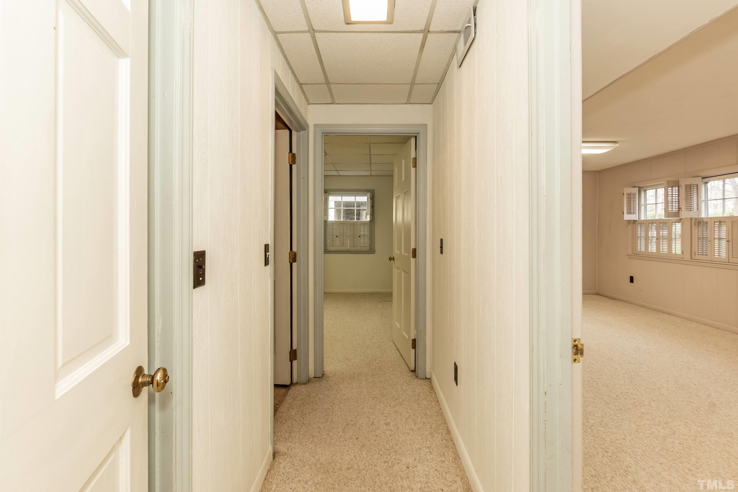 1104 Deboy Street Raleigh, NC 27606 - Photo 30 of 38 a view of a bathroom from a hallway