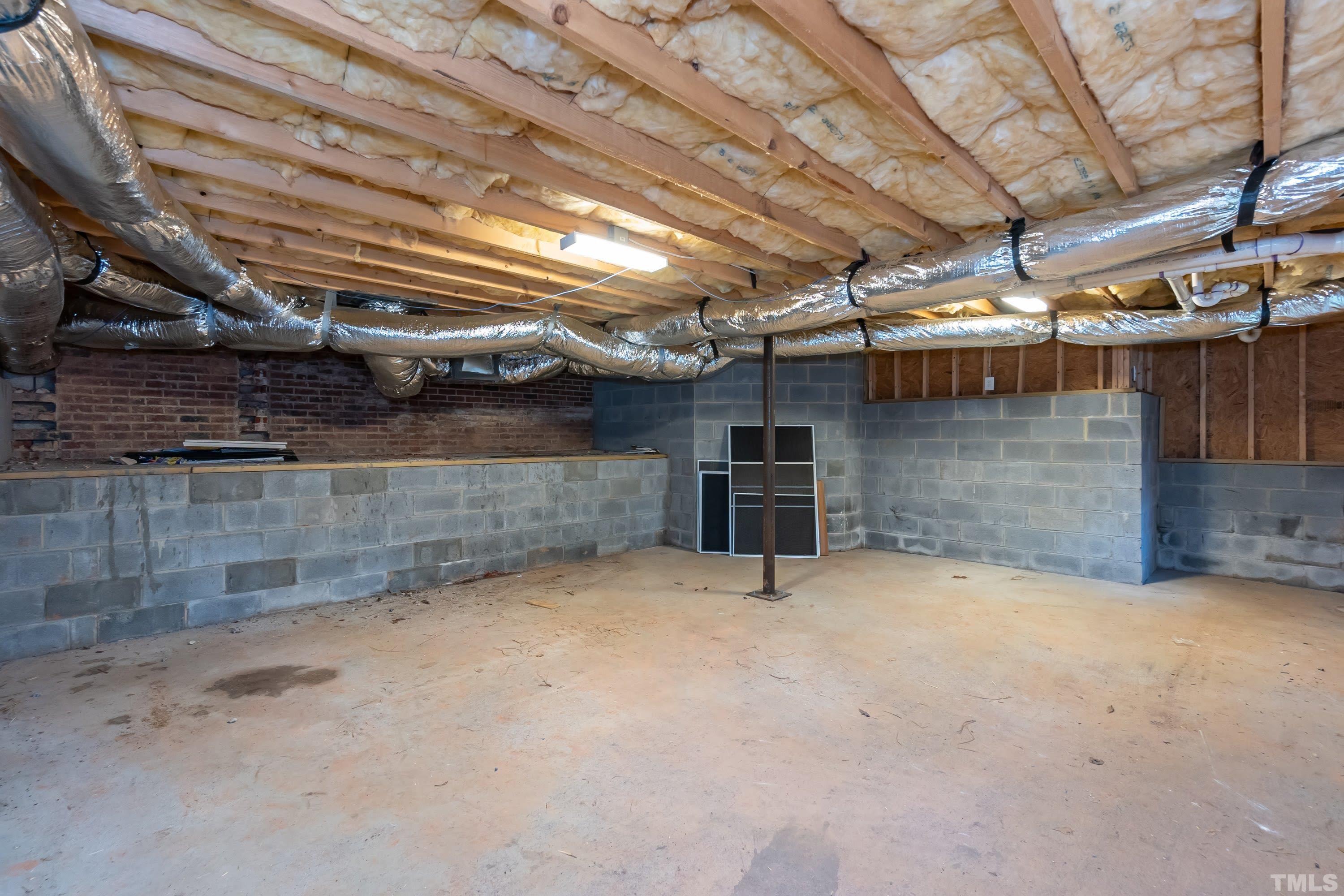 1104 Deboy Street Raleigh, NC 27606 - Photo 5 of 38 a view of empty room with wooden ceiling