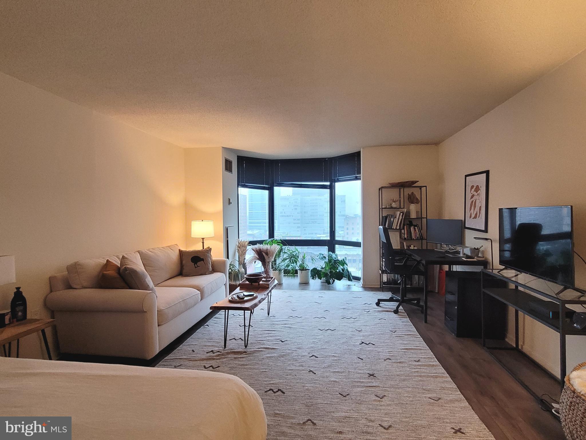 2020 Walnut Street, Unit 11A Philadelphia, PA 19103 - Photo 2 of 20 a living room with furniture and a flat screen tv