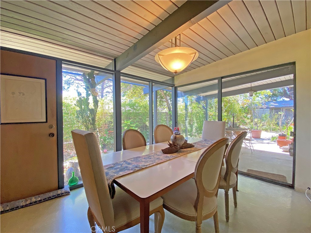 1543 Bates Place Claremont, CA 91711 - Photo 8 of 46 a view of a dining room with furniture window and outside view