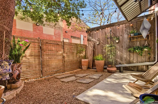 a view of a chairs with a window