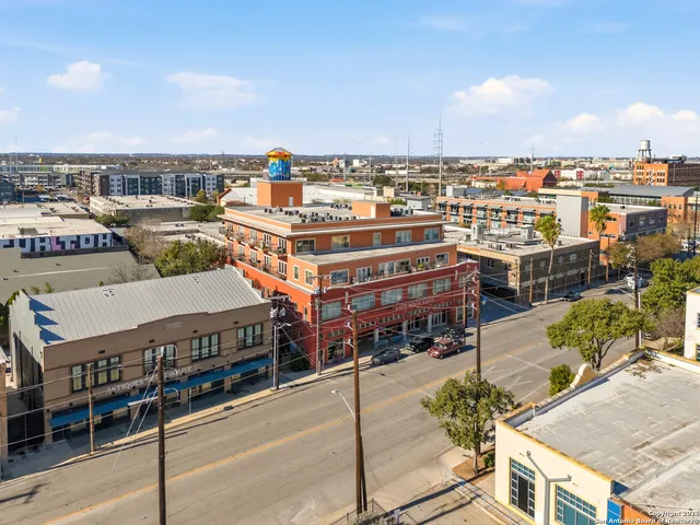 a view of city with tall buildings