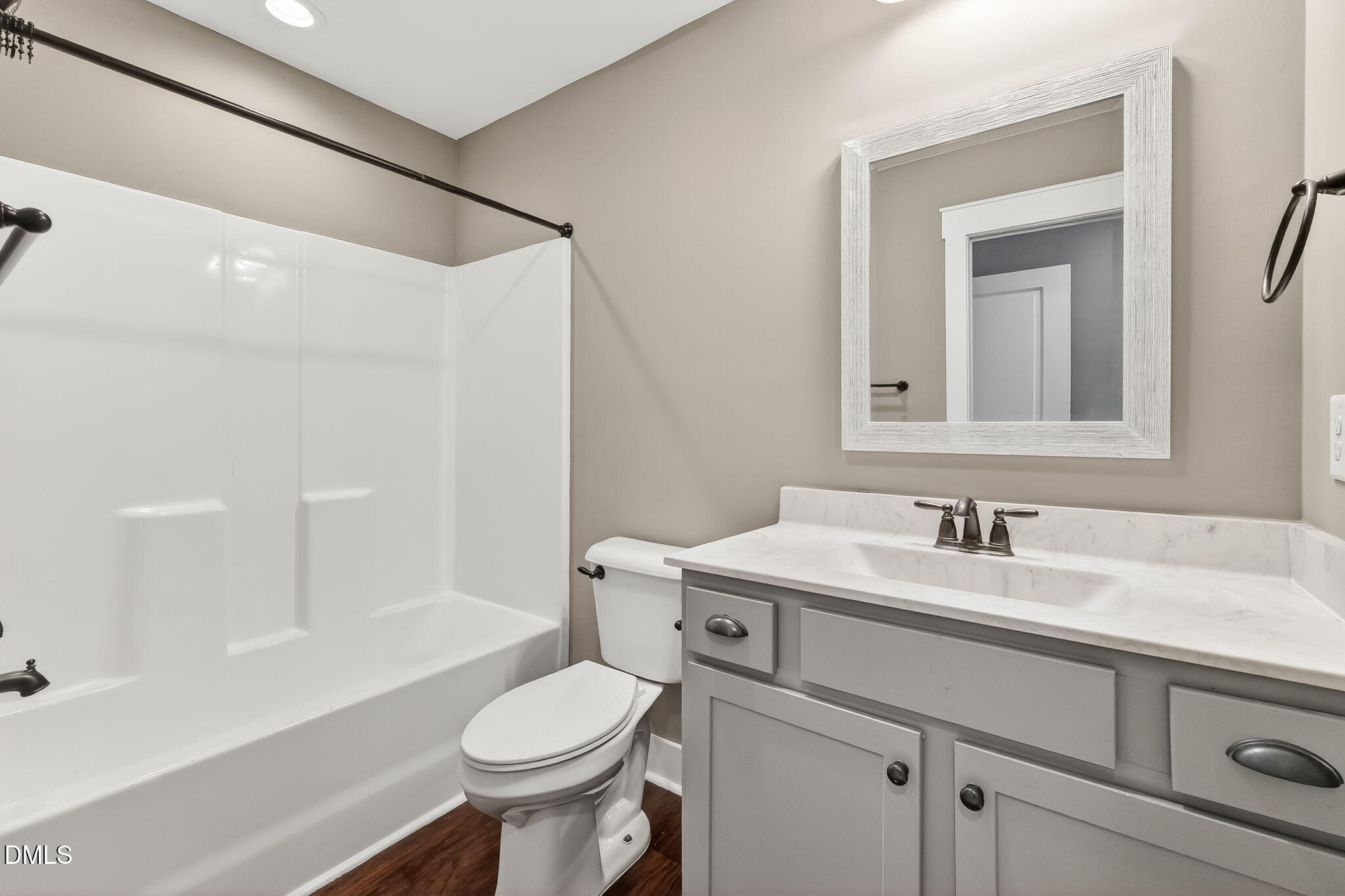 325 Old Stancil Road Kenly, NC 27542 - Photo 35 of 54 a bathroom with a sink toilet and shower