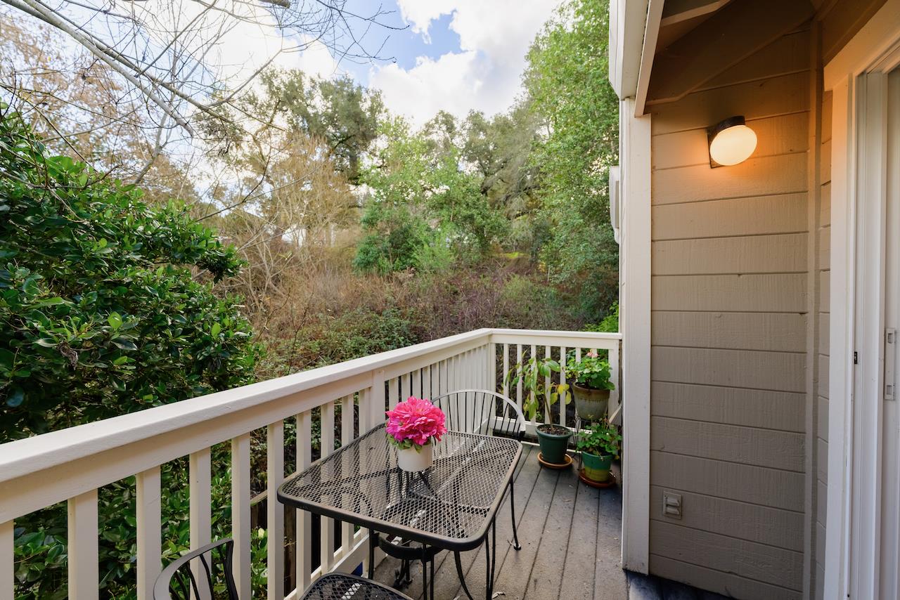 132 Arabian Way Scotts Valley, CA 95066 - Photo 26 of 82 a view of balcony with wooden floor and fence