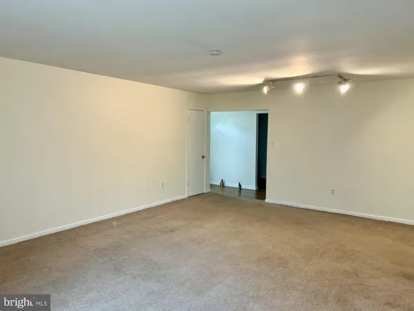 a view of empty room